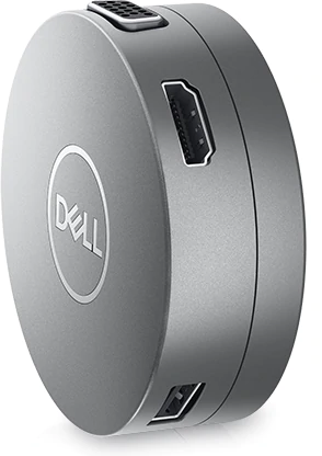 Dell Pro 7-in-1 USB-C Travel Hub 3xUSB3.0 + 1xHDMI2.0 + 1x DP1.2 + RJ45 + 1xUSB-C with Power Delivery 5